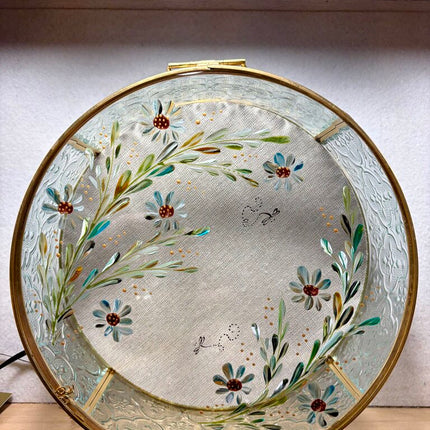 Jewelry trinket box teal