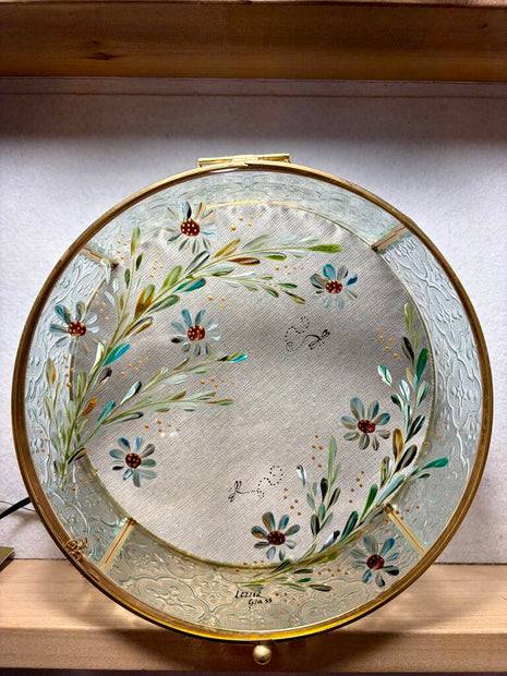 Jewelry trinket box teal