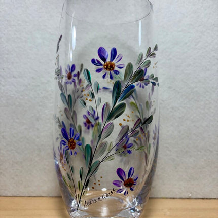 Amethyst cooler glass