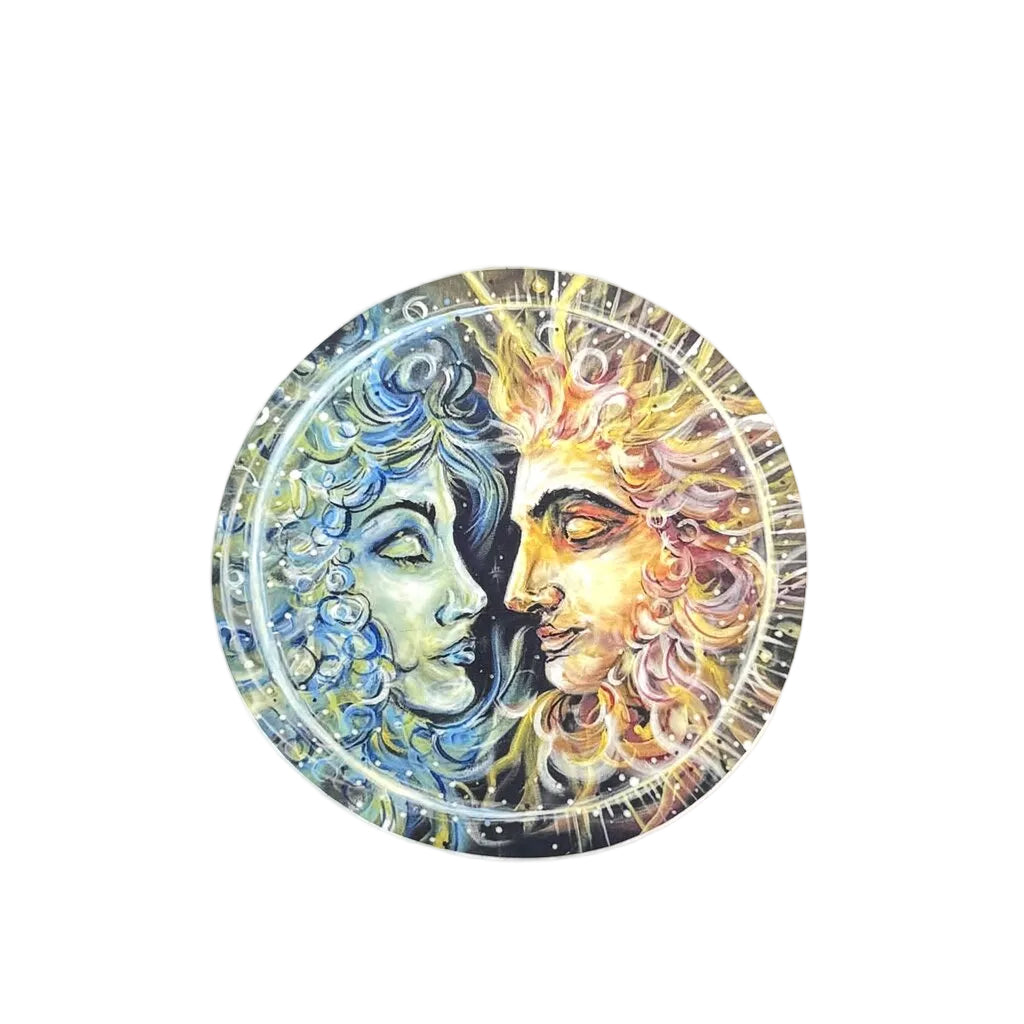 Sun and moon stickers