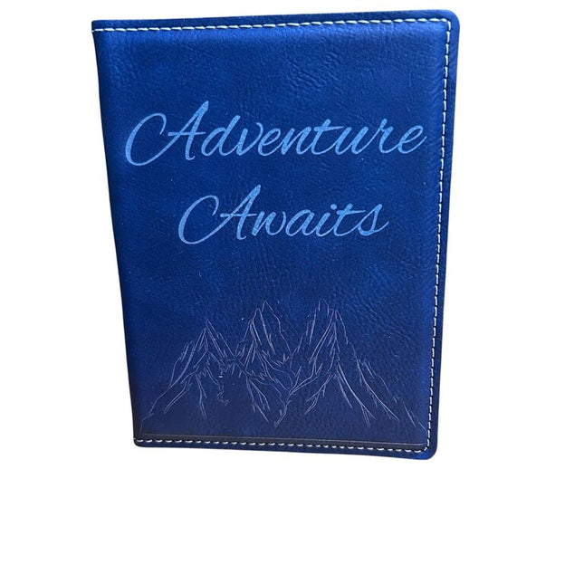 Passport Holder Adventure Blue