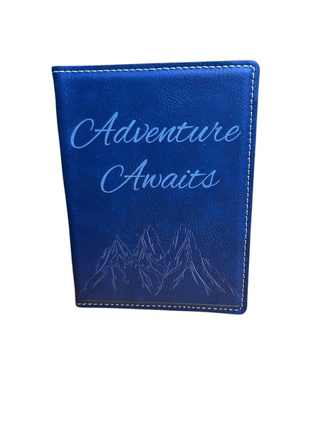 Passport Holder Adventure Blue