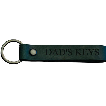 Leather Key Chain Dad
