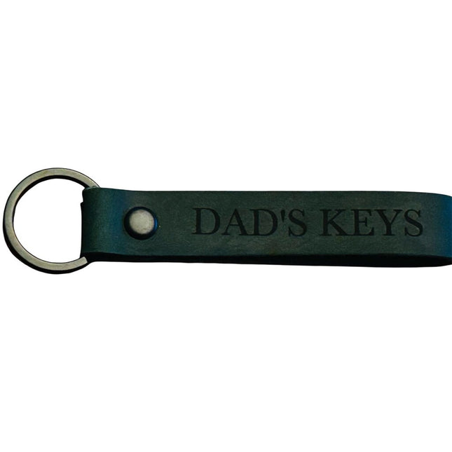 Leather Key Chain Dad