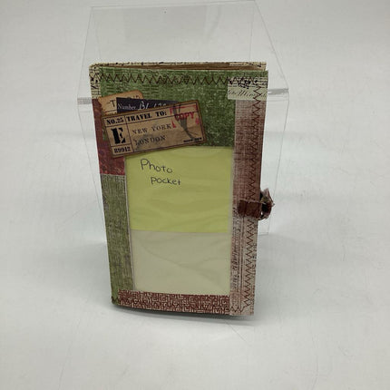 Recycled packaging handmade notebook