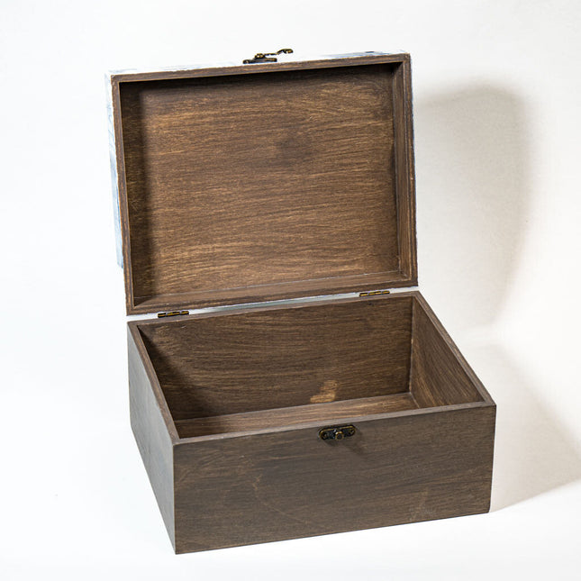 Extra Large Statement Chest Dark blue and white