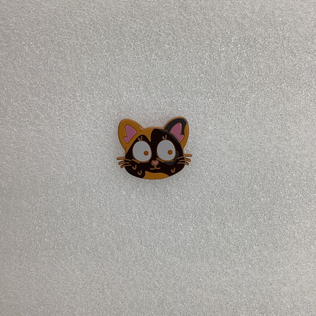 Enamel Pin - No Worries Cat