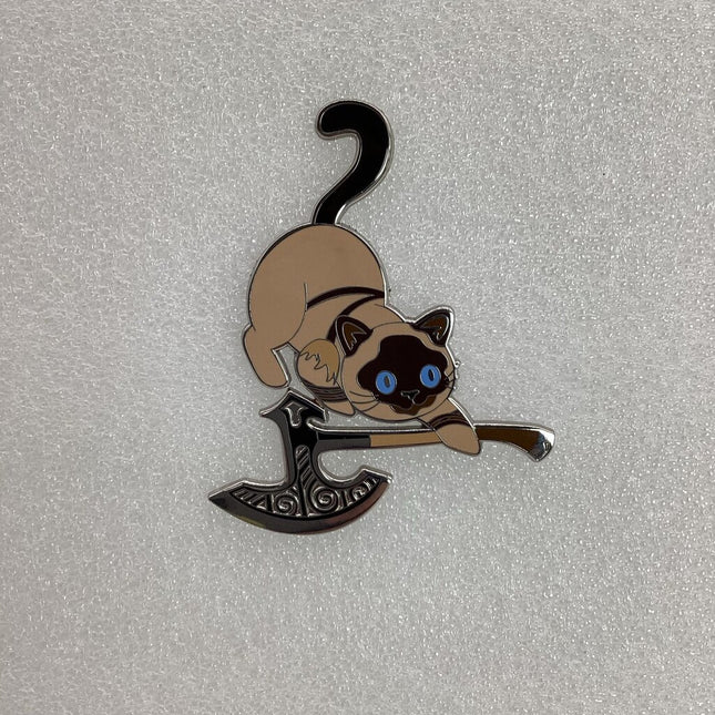Enamel Pin - Cat Barbarian