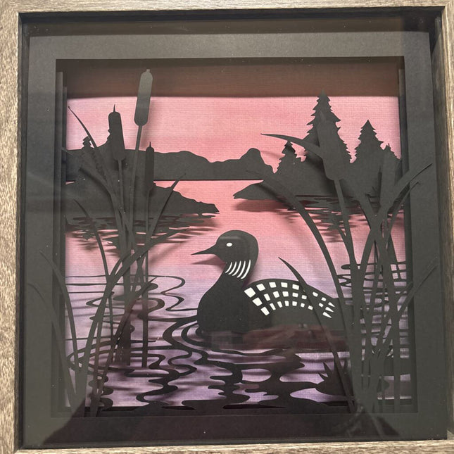 Loon 2 Shadowbox