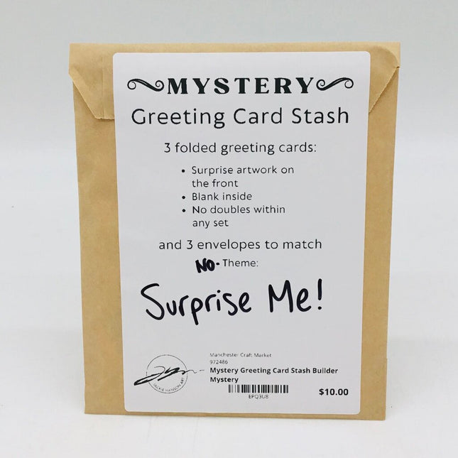 Mystery Greeting Card Stash Builder