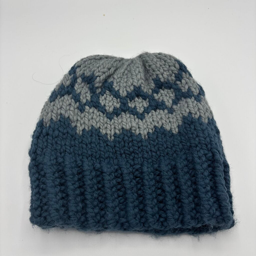 Hat Aztec Blue and Grey