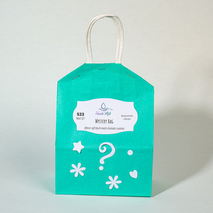 Mystery Bag - Where soft blush meets dramatic contrast