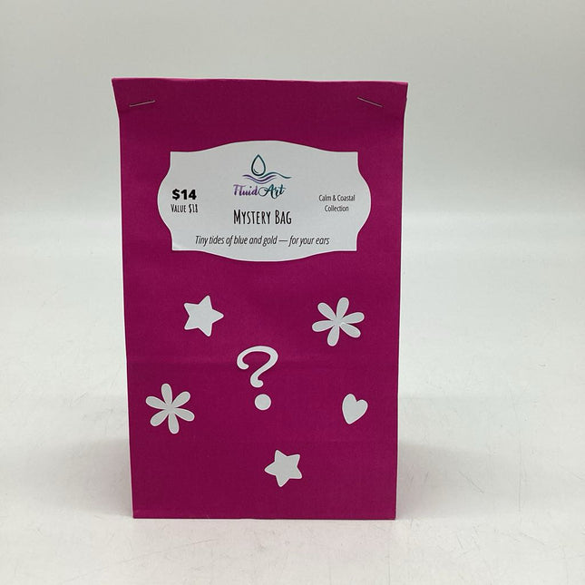 Mystery Bag - Tiny tides of blue and gold - for your ears.