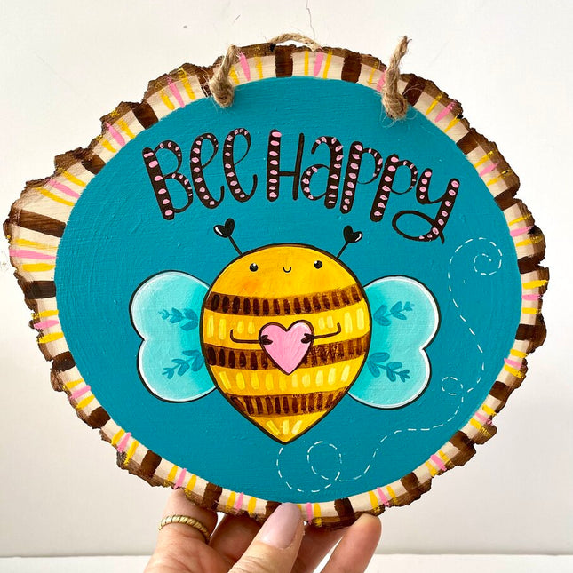 BEE HAPPY WOODSLICE