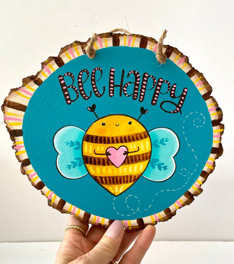 BEE HAPPY WOODSLICE