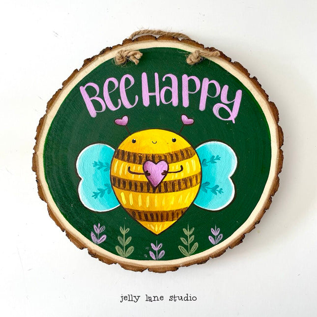 BEE HAPPY WOODSLICE