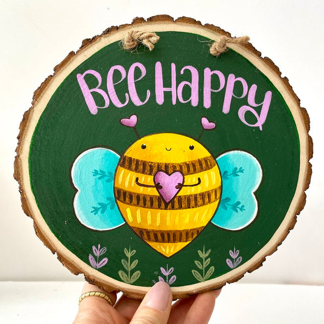 BEE HAPPY WOODSLICE