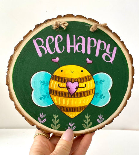 BEE HAPPY WOODSLICE