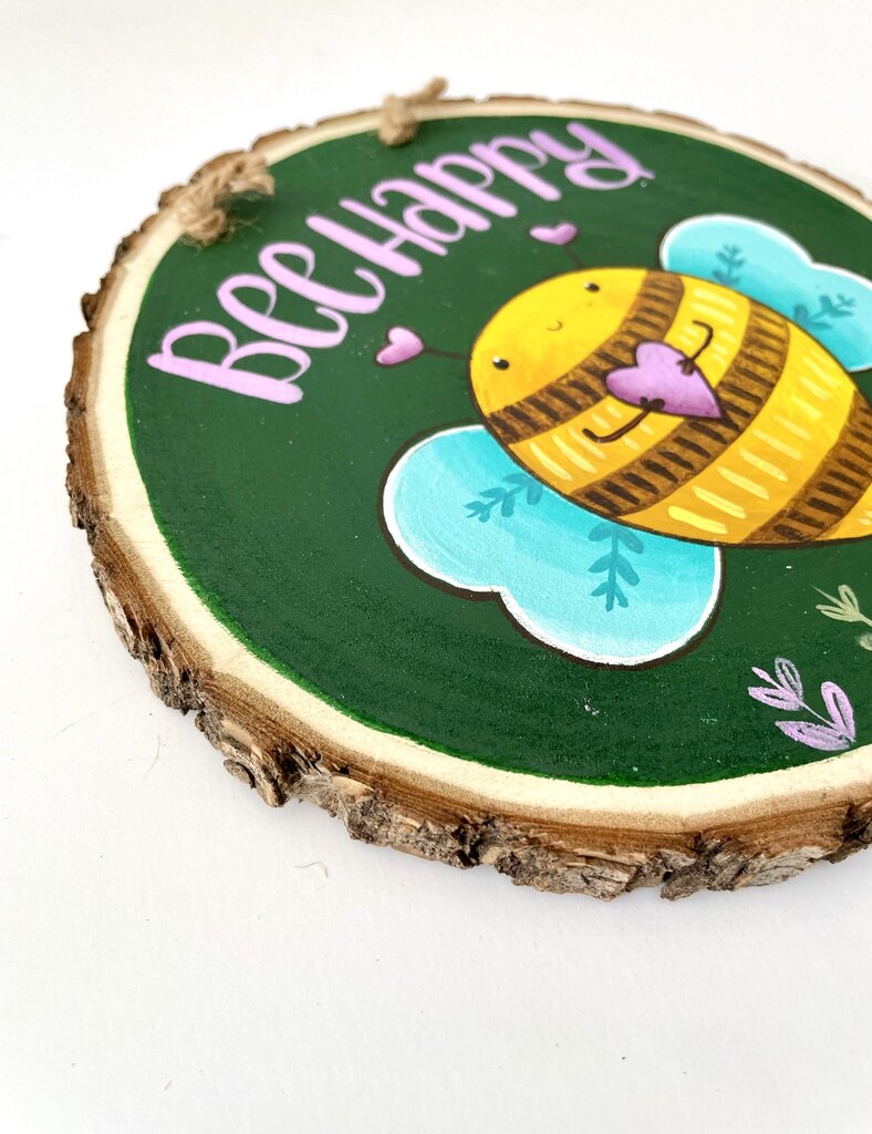 BEE HAPPY WOODSLICE