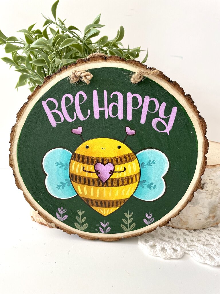 BEE HAPPY WOODSLICE