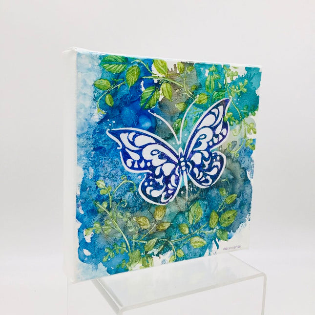 8x8 Butterfly on Canvas