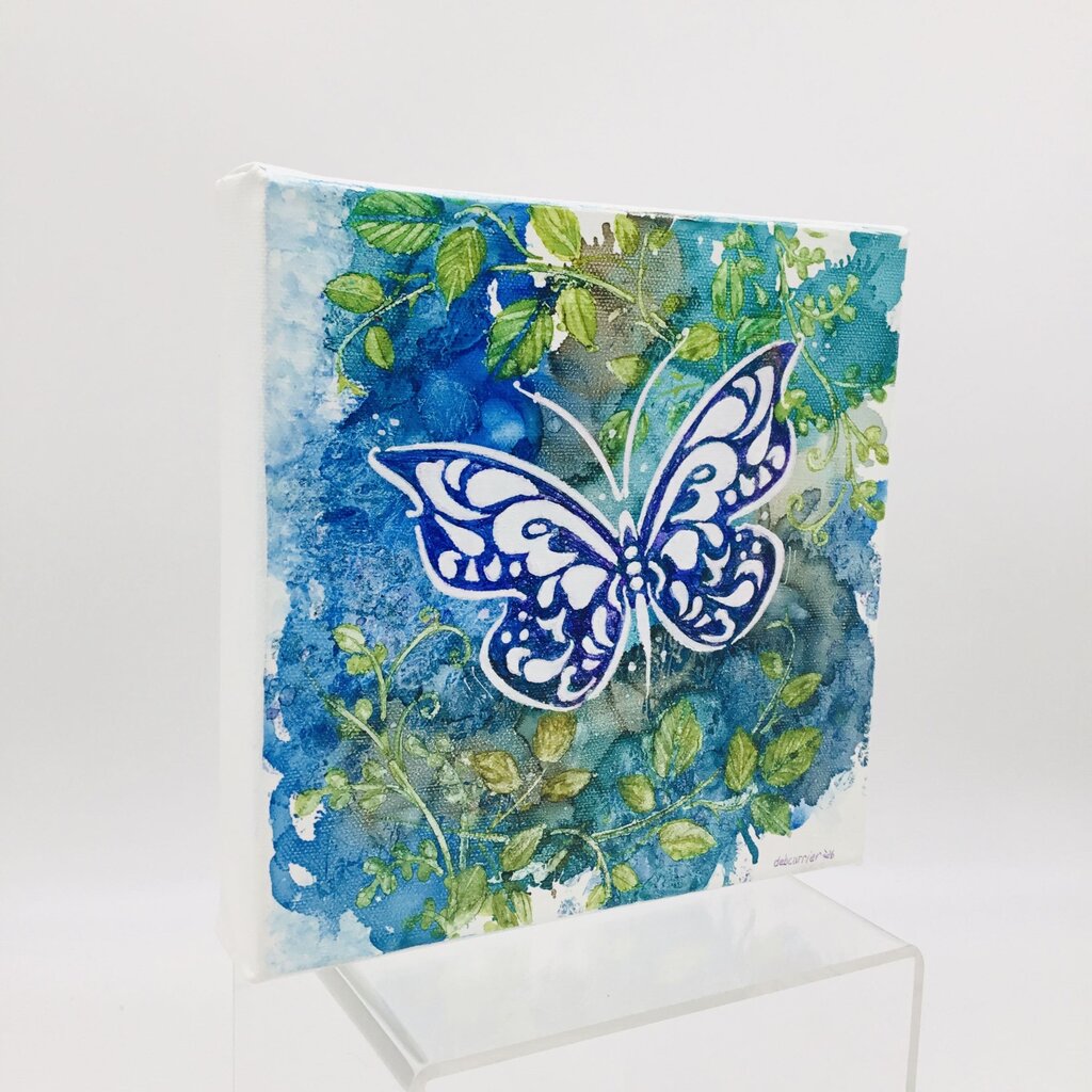 8x8 Butterfly on Canvas