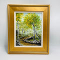 11x14 Stonewalls&Birches w/Gold Frame