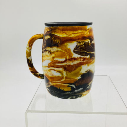Coffee Swirl 17oz coffee cup