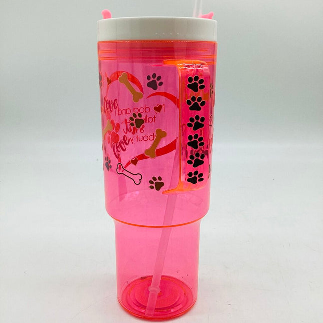 Talk sh!t with my dog tumbler