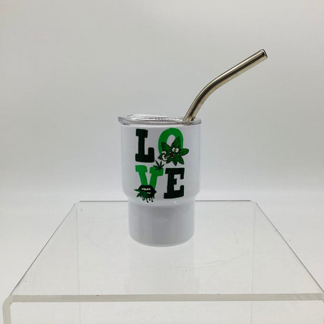 Mini tumbler love leaf