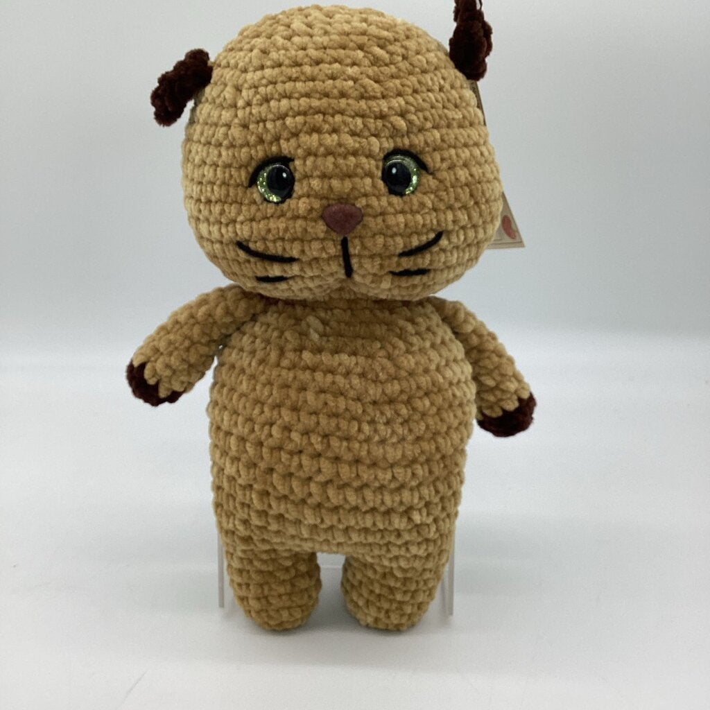 Crochet Brown Cat