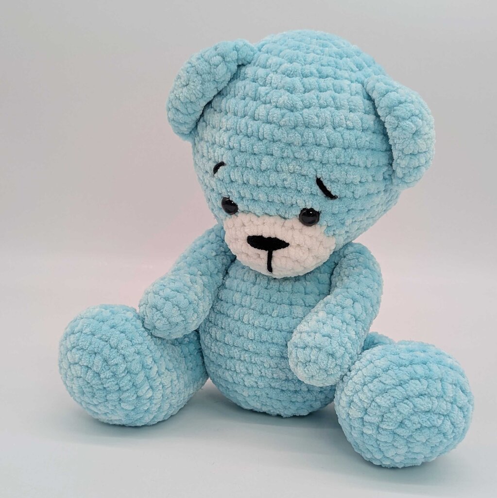 Crochet Teddy Bear light aqua