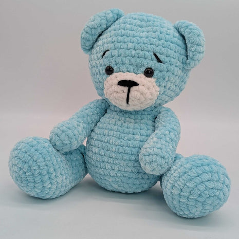 Crochet Teddy Bear light aqua