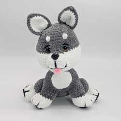Crochet Husky - view 1