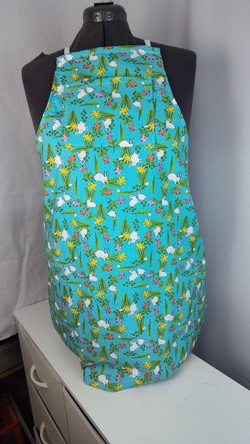 Adult Apron Bunnies in the Garden