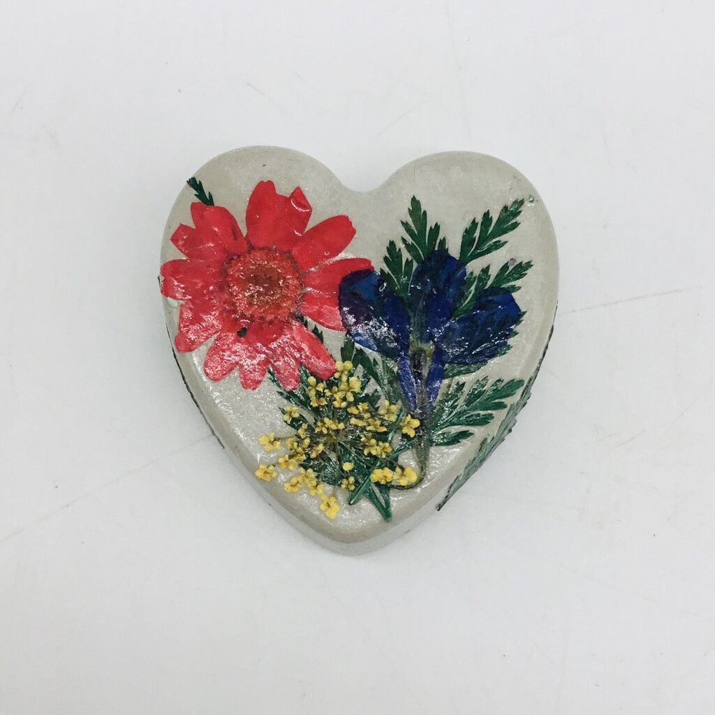 Floral Heart Magnet