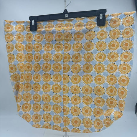 Everything Goes Bag-Blue sunflower 20"x18"