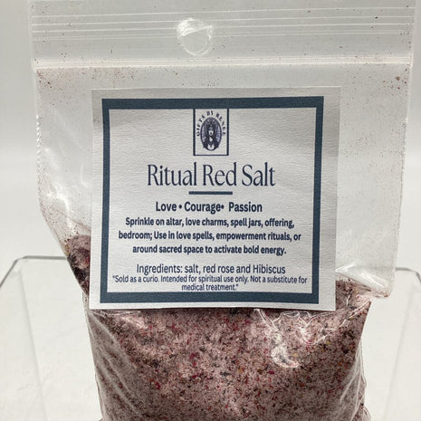 Ritual salt: red