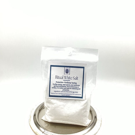 Ritual salt: white