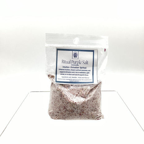 Ritual salt: purple