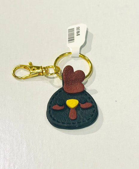 Black chicken Keychain