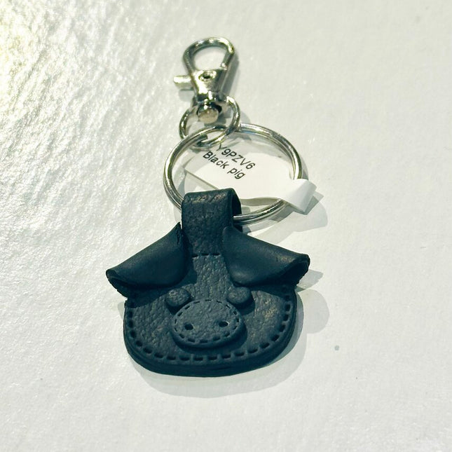 Black pig Keychain