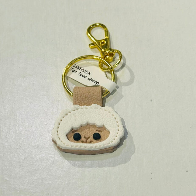 Tan face sheep Keychain