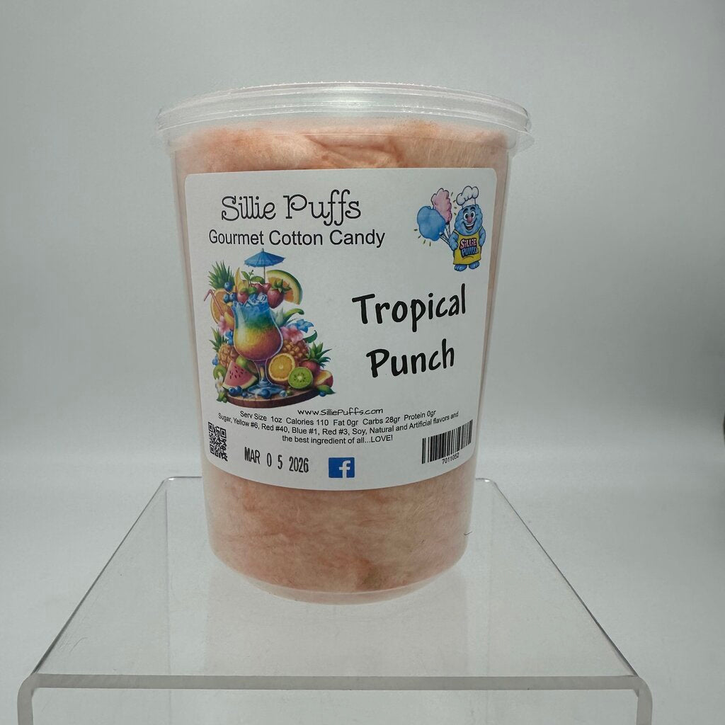 Tropical Punch Cotton Candy