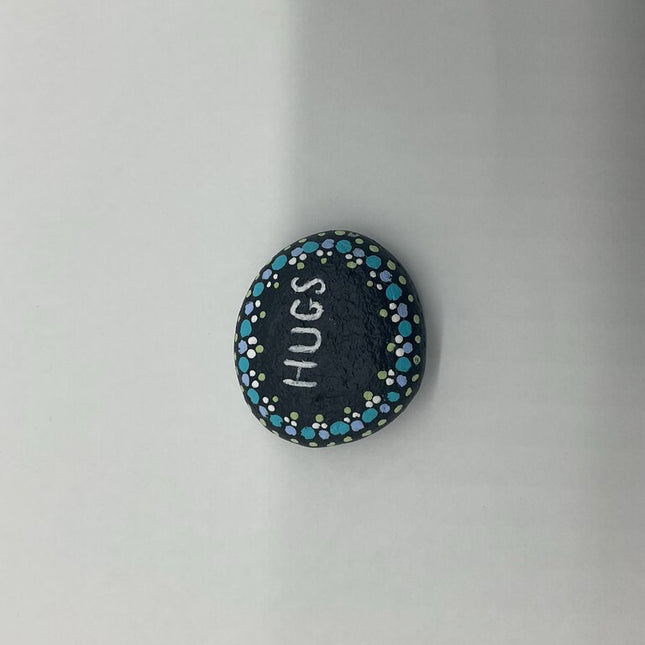 Rock sm blk w"/Hugs"