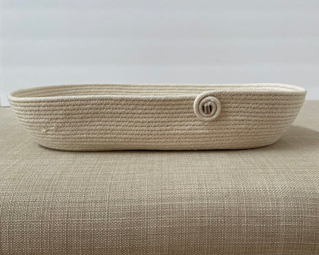 12" Rope Basket Oval