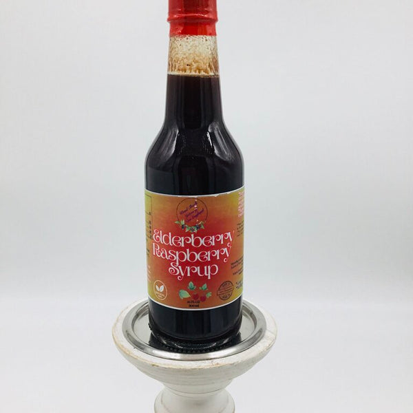 Raspberry & Elderberry syrup