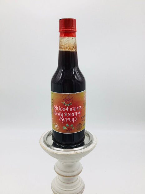 Raspberry & Elderberry syrup