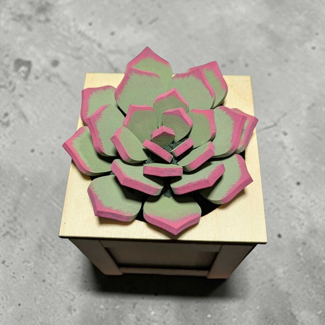 05/01 Make Your Own Wooden Succulent