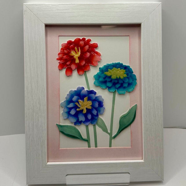 Framed Flowers 5x7 Decor